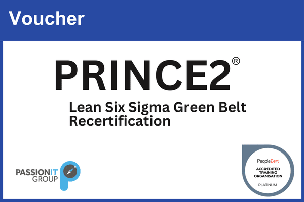 LEAN Six Sigma Green Belt Recertification Exam Voucher